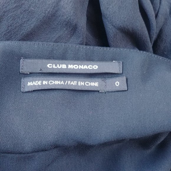 CLEARANCE Bubble Hem Club Monaco Cocktail Dress Size 0 - Picture 4 of 4